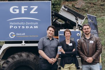 Das GeoLaB-Team am Gassenmarkt